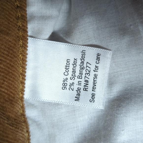 Croft & Barrow NWT Corduroy Pants - Picture 11 of 12